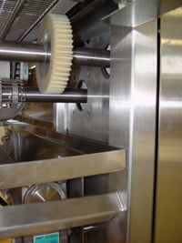 Power-Core gear for bakery conveyor system