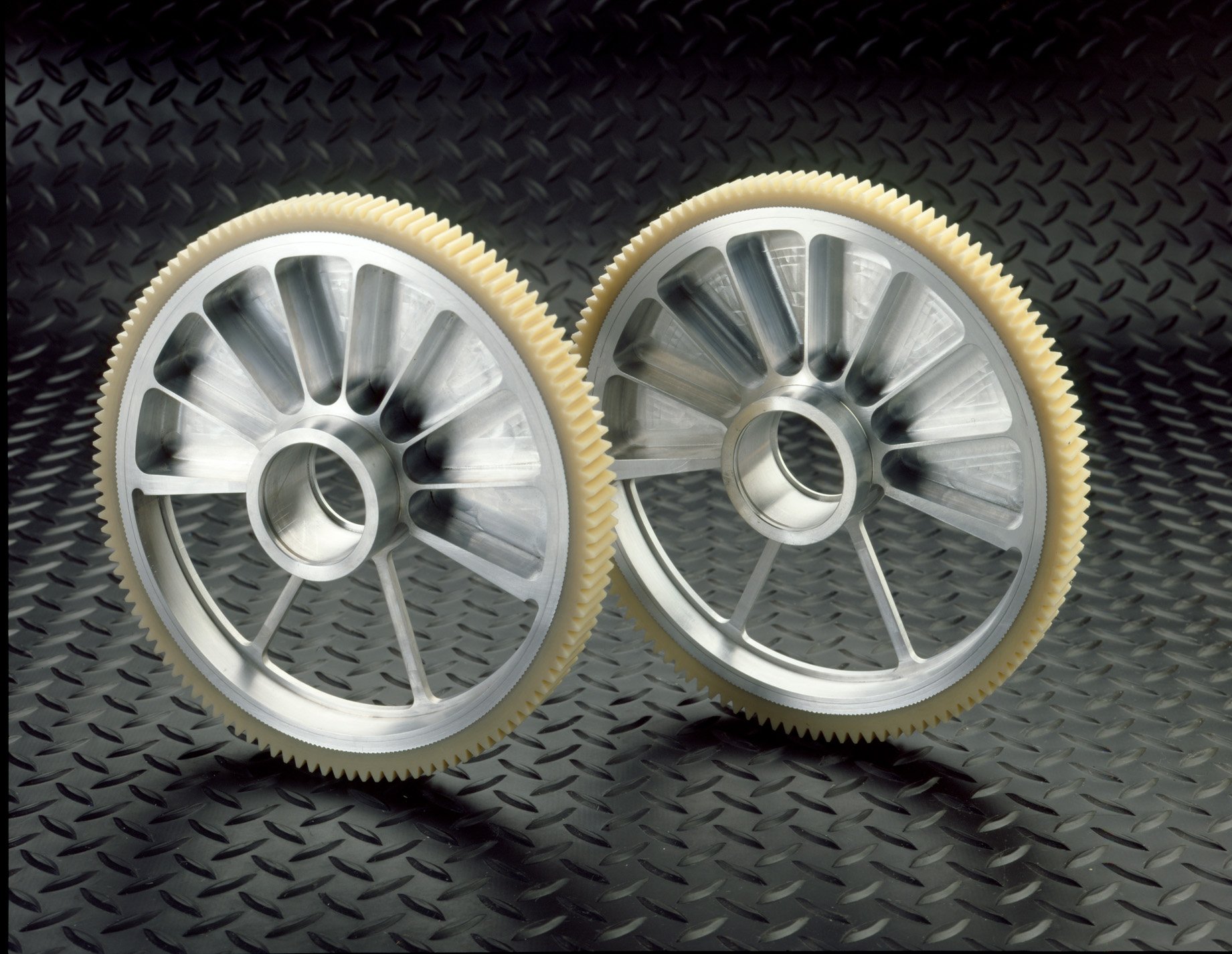 Intech Polymer on Aluminum Gears
